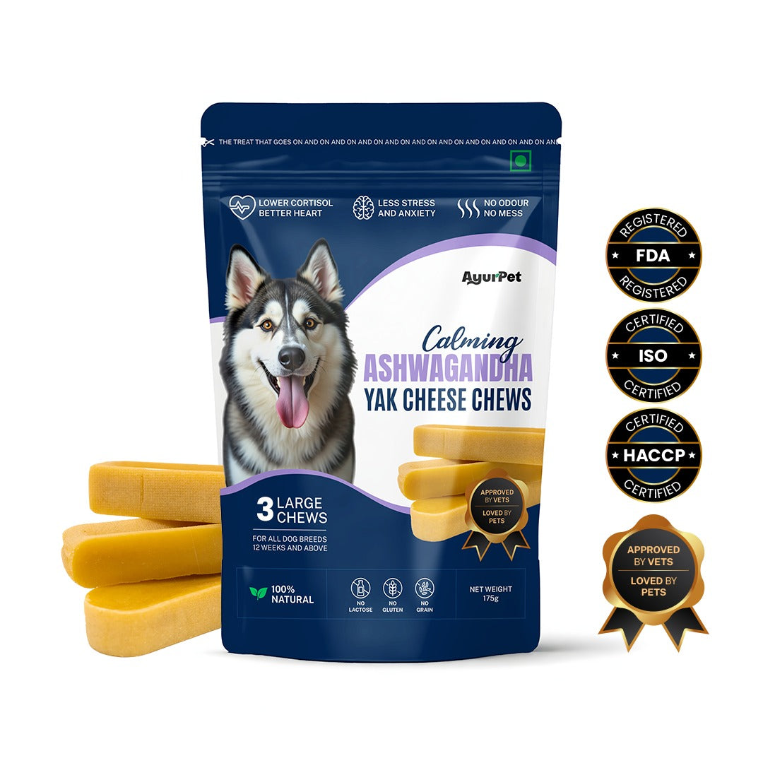 Calming Ashwagandha Yak Cheese Chews