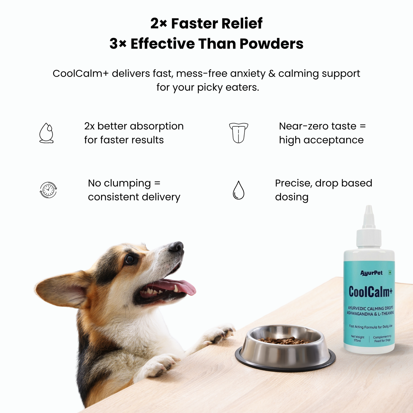 CoolCalm+ | Calming & Behavioral support for Dog | Advanced Ayurveda + Science Backed Formulation